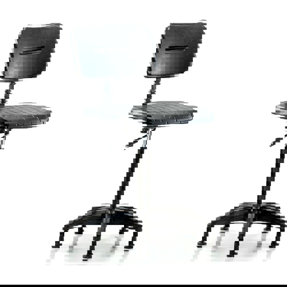 Task Chair: Polyurethane, Black